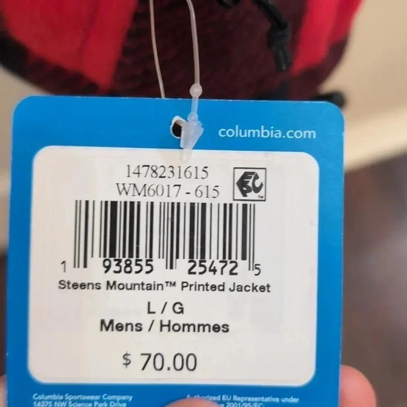 Columbia Men's Steens mountain printed full-zip fleece jacket - Picture 4 of 11